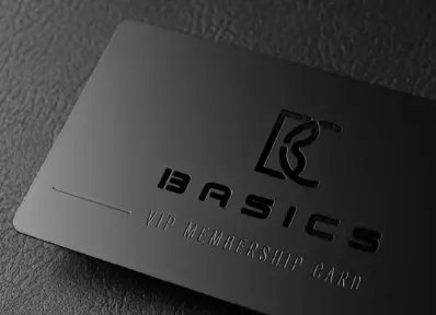 Embossed Business Cards