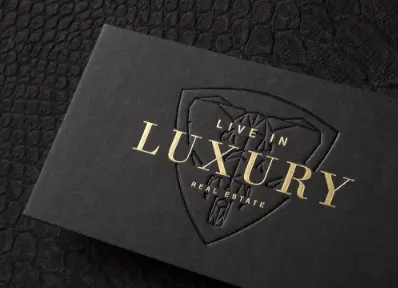 Gold Foil Business Cards