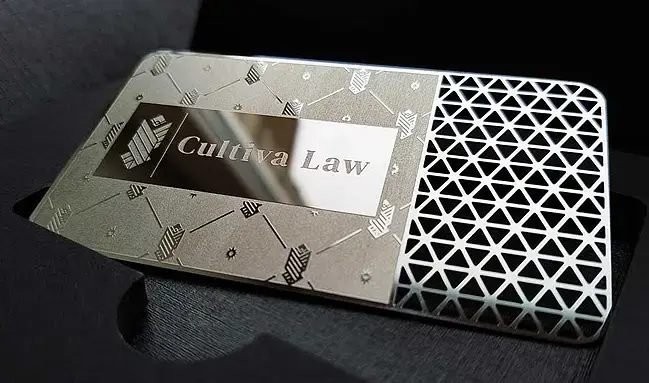 Taylor Gold Metal Card